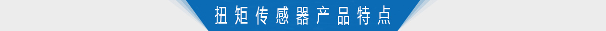 扭矩傳感器產(chǎn)品特點